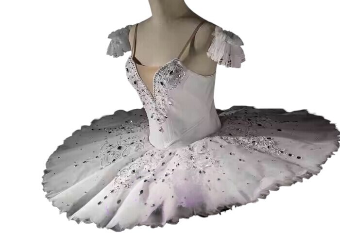 White Classical Ballet Tutu - Image 5
